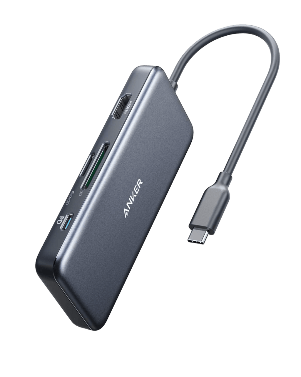 Anker Type-C Hub for Up to 1 Gbps, multiple ports