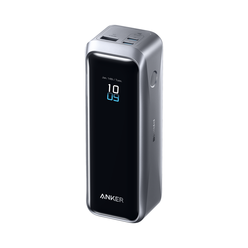 Anker compact power station with digital clock