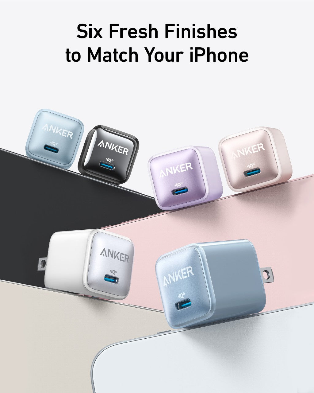 Bundle kit: Anker Nano Power Bank (30W, Built-In USB-C Cable) and Anker Nano Charger (20W)
