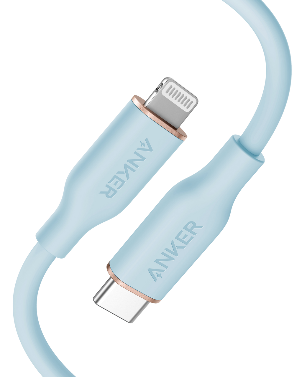 Refurbished Anker 641 USB-C to Lightning Cable (Flow, Silicone)
