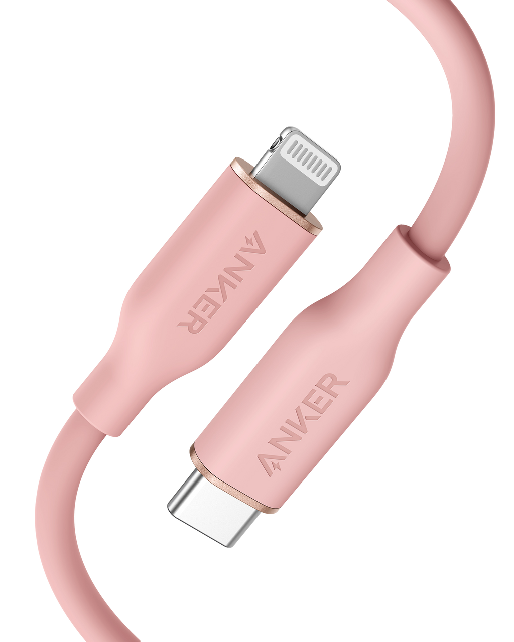Anker 641 USB-C to Lightning Cable (Flow, 3 ft Silicone)