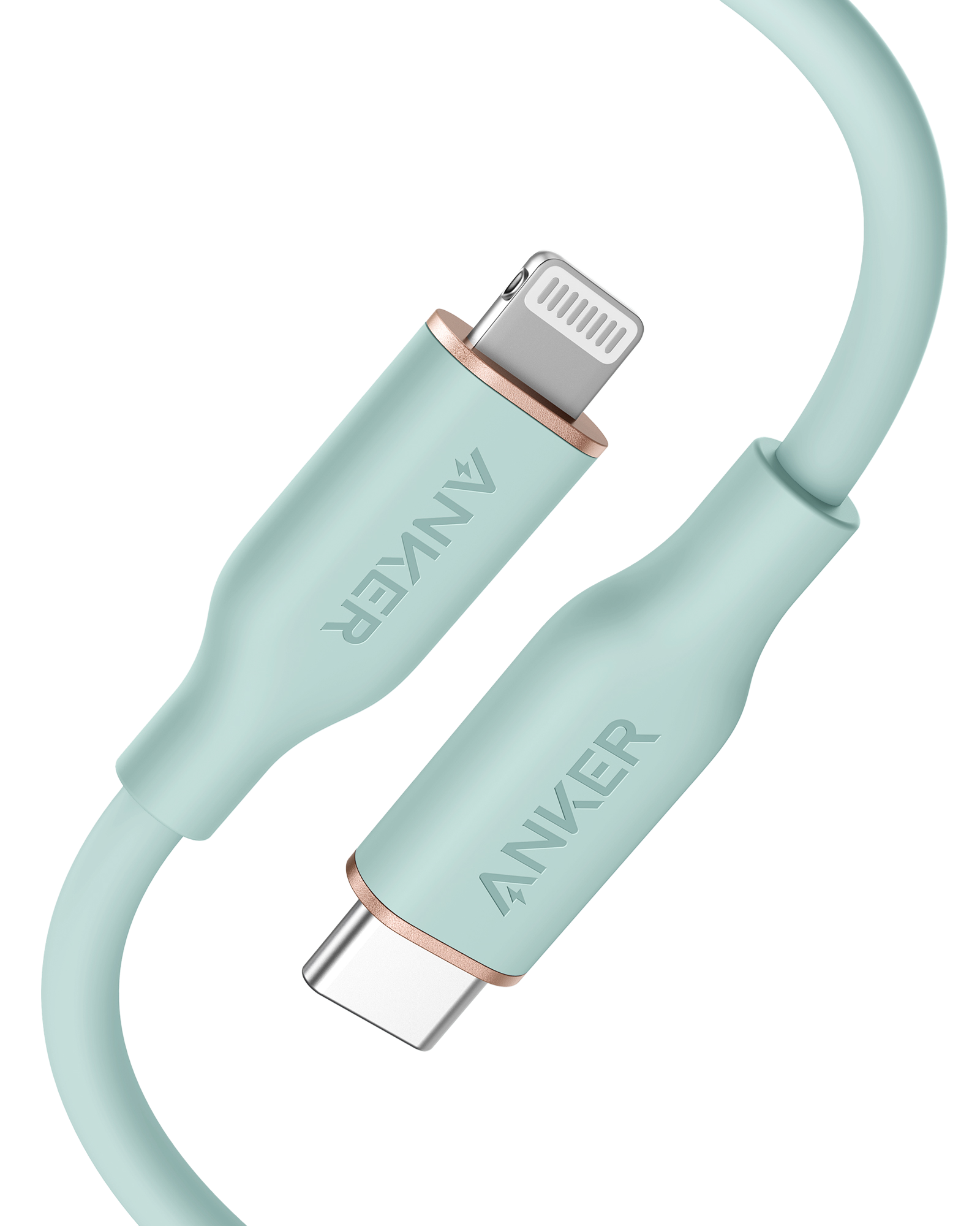 Refurbished Anker 641 USB-C to Lightning Cable (Flow, Silicone)