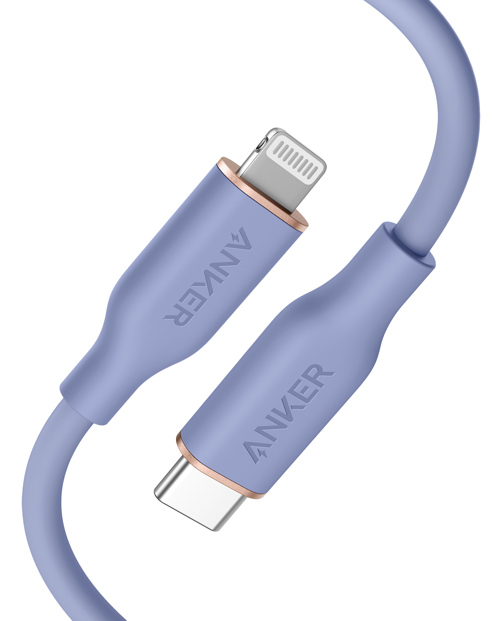 Refurbished Anker 641 USB-C to Lightning Cable (Flow, Silicone)