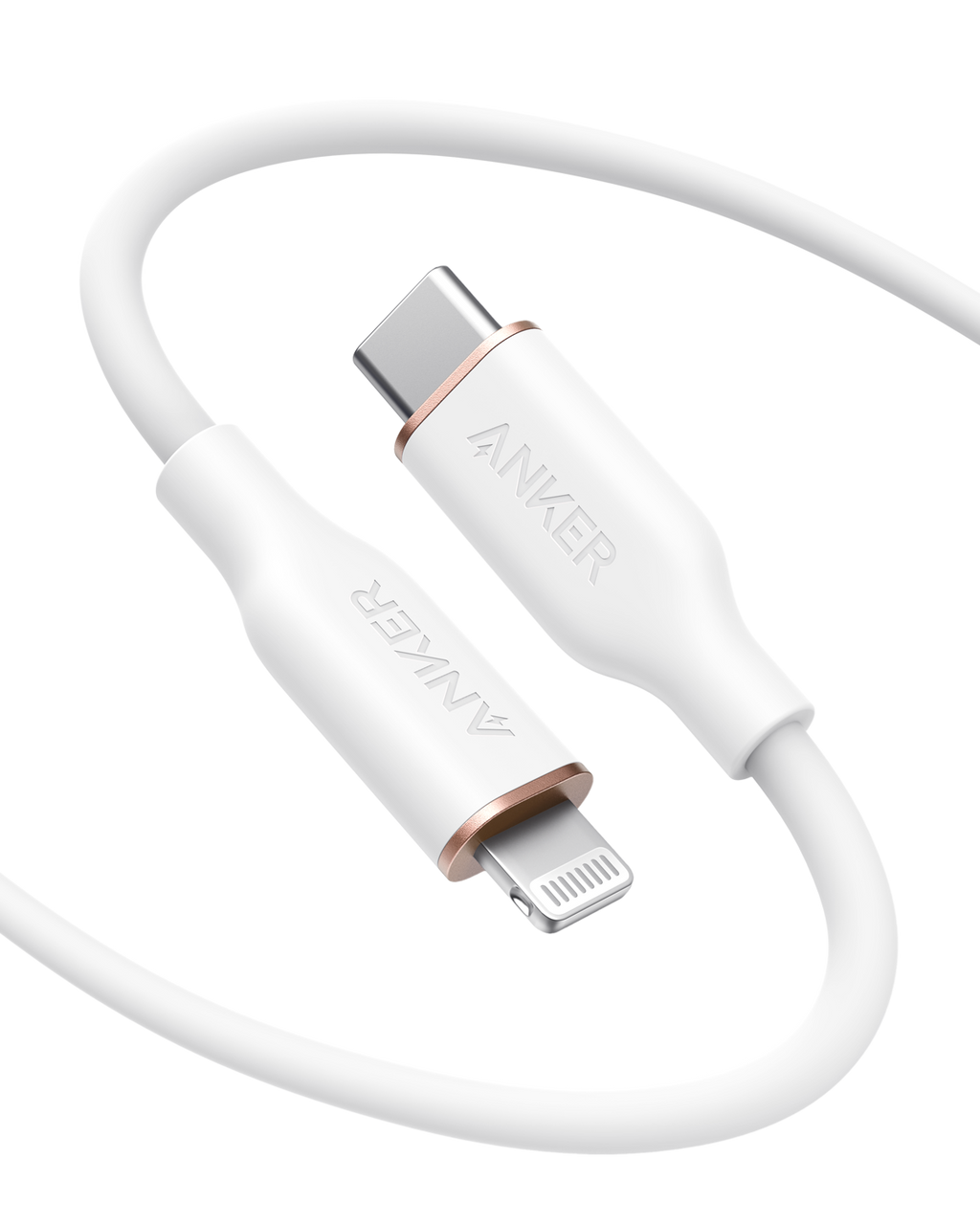 Refurbished Anker 641 USB-C to Lightning Cable (Flow, Silicone)