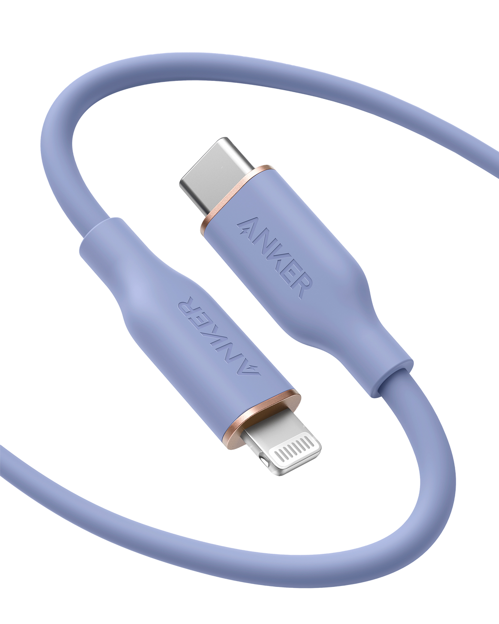 Refurbished Anker 641 USB-C to Lightning Cable (Flow, Silicone)