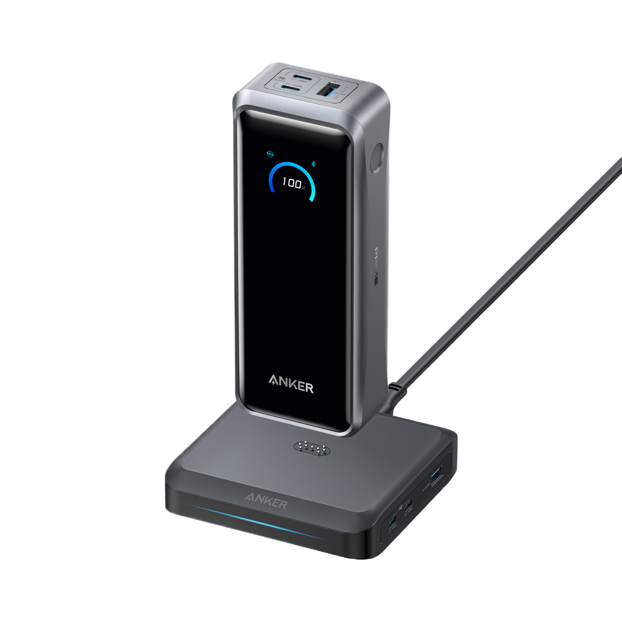 Anker Prime Power Bank (26K, 300W) with Charging Base
