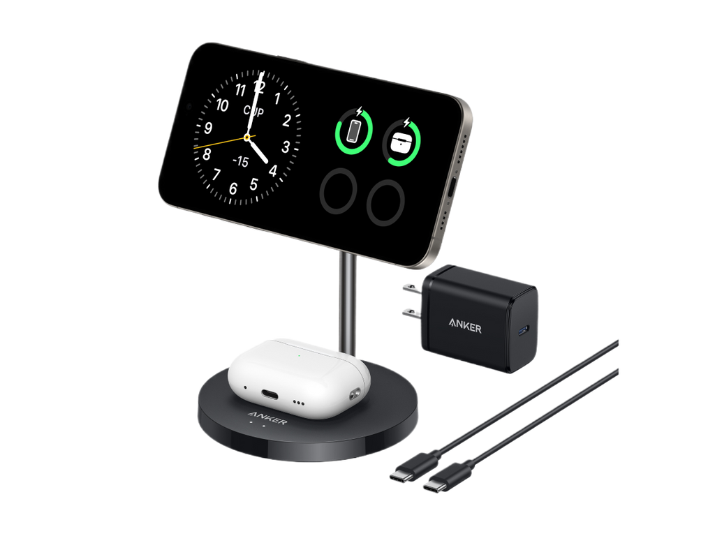 Anker MagGo Wireless Charger (2-in-1, Stand)