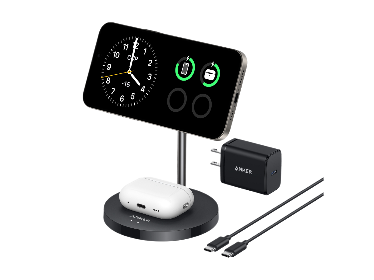 Anker MagGo Wireless Charger (2-in-1, Stand)