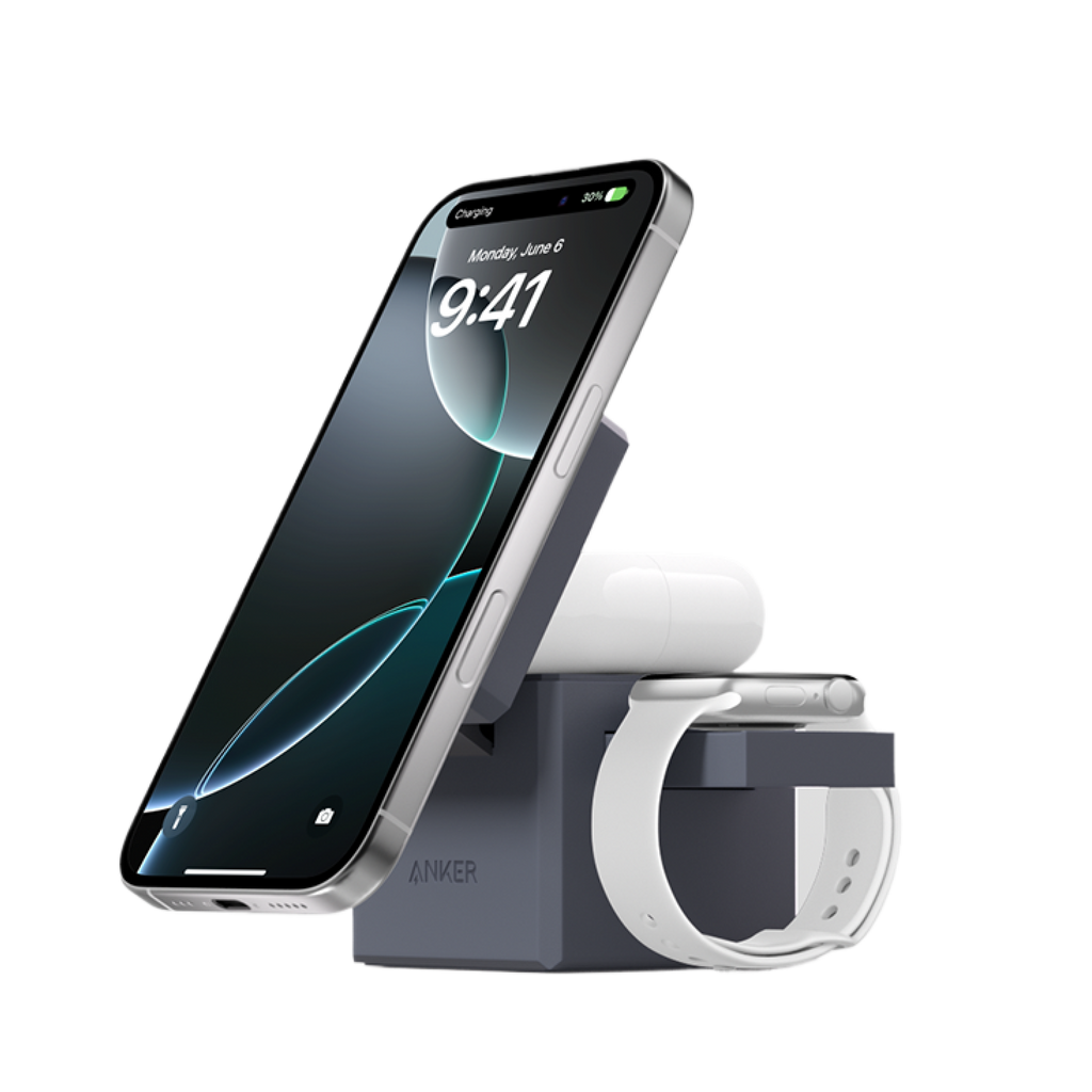 Anker charging stand with 370g for stable typing