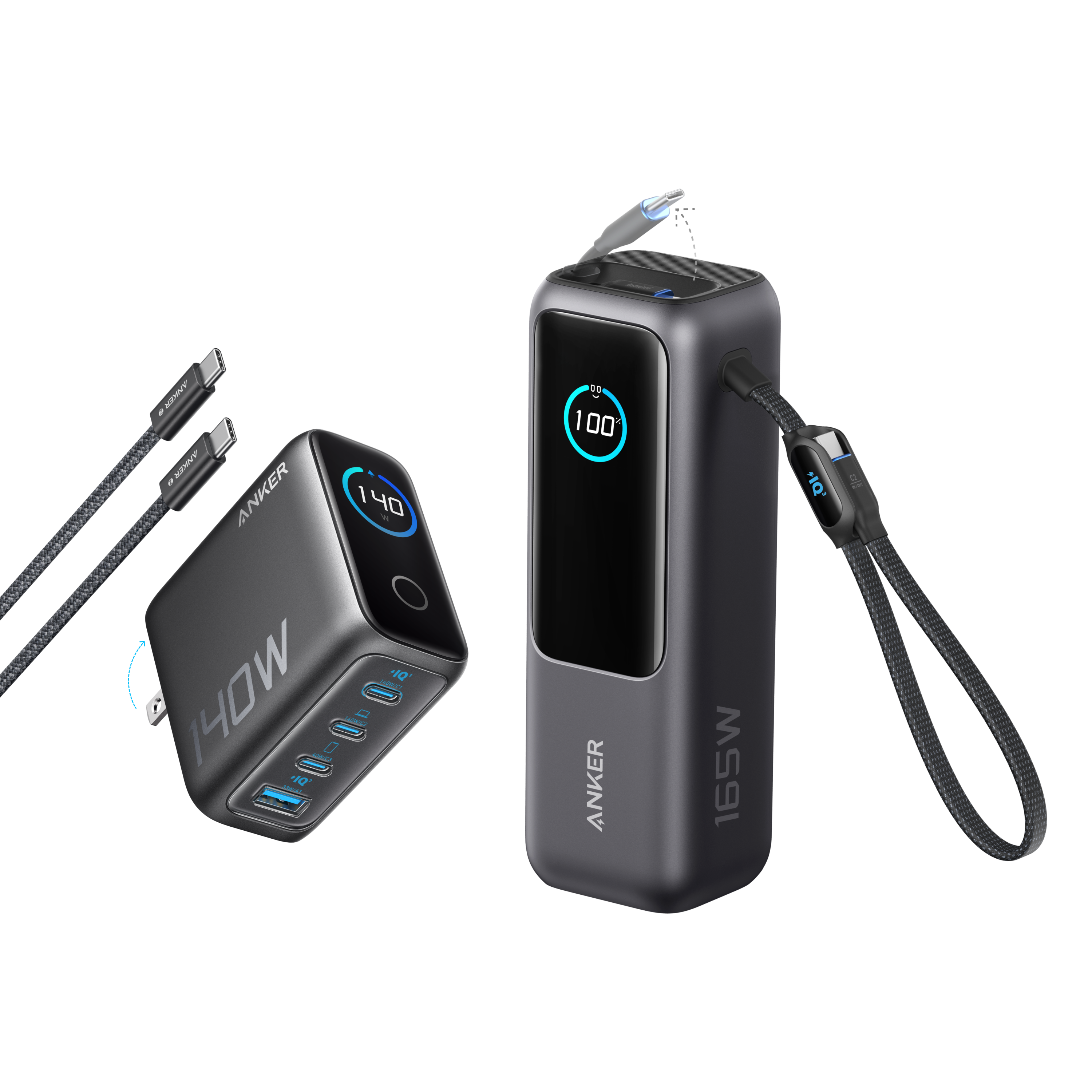 Bundle kit: Anker Laptop Power Bank and Anker Laptop Charger