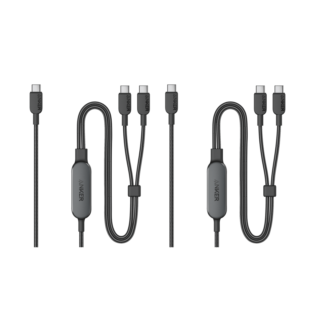 Anker 140W 2-in-1 USB-C to USB-C Cable 2 Pack