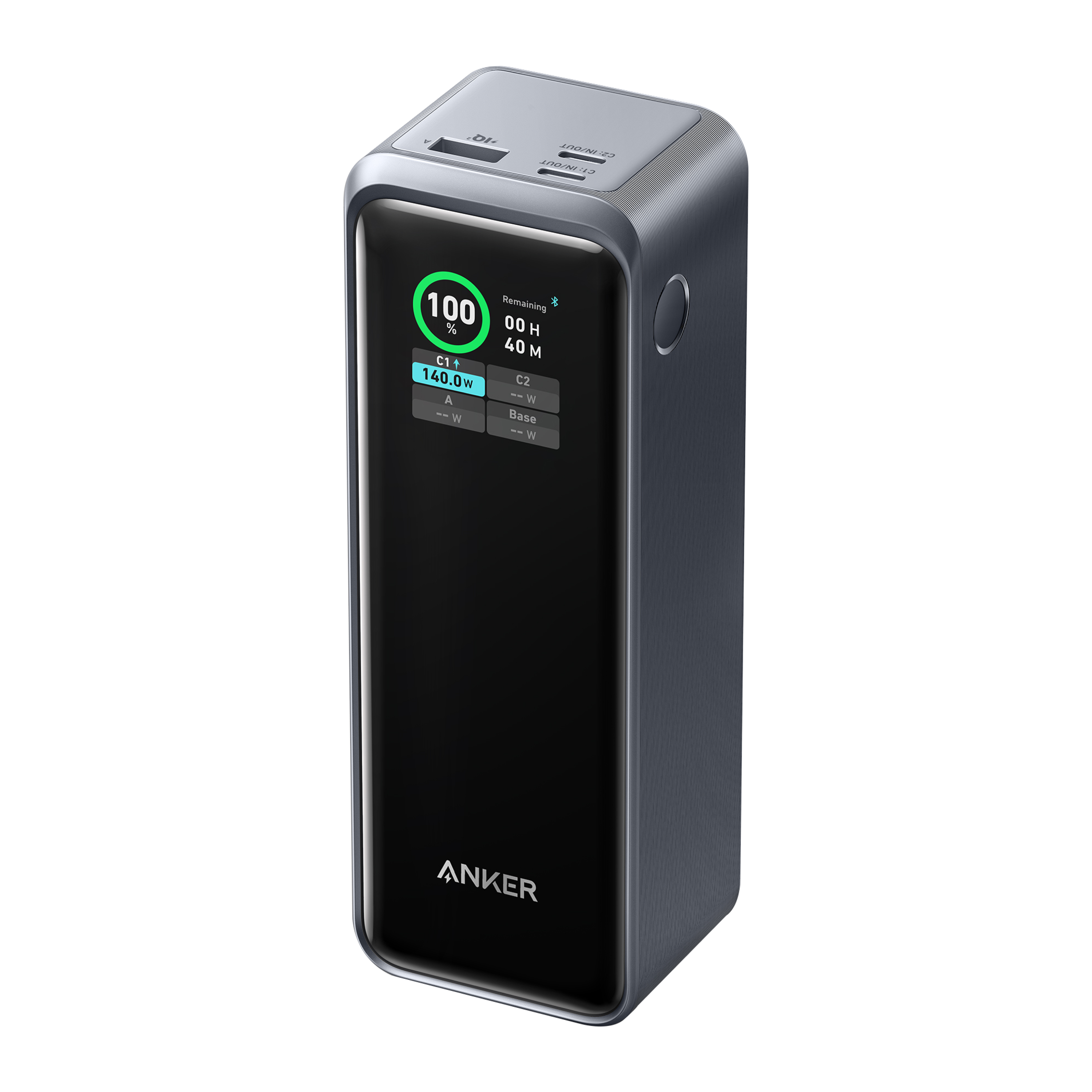 Anker power station with display for portable charging
